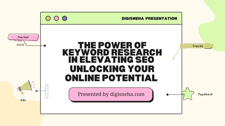 The Power of Keyword Research in Elevating SEO | Unlocking Your Online Potential